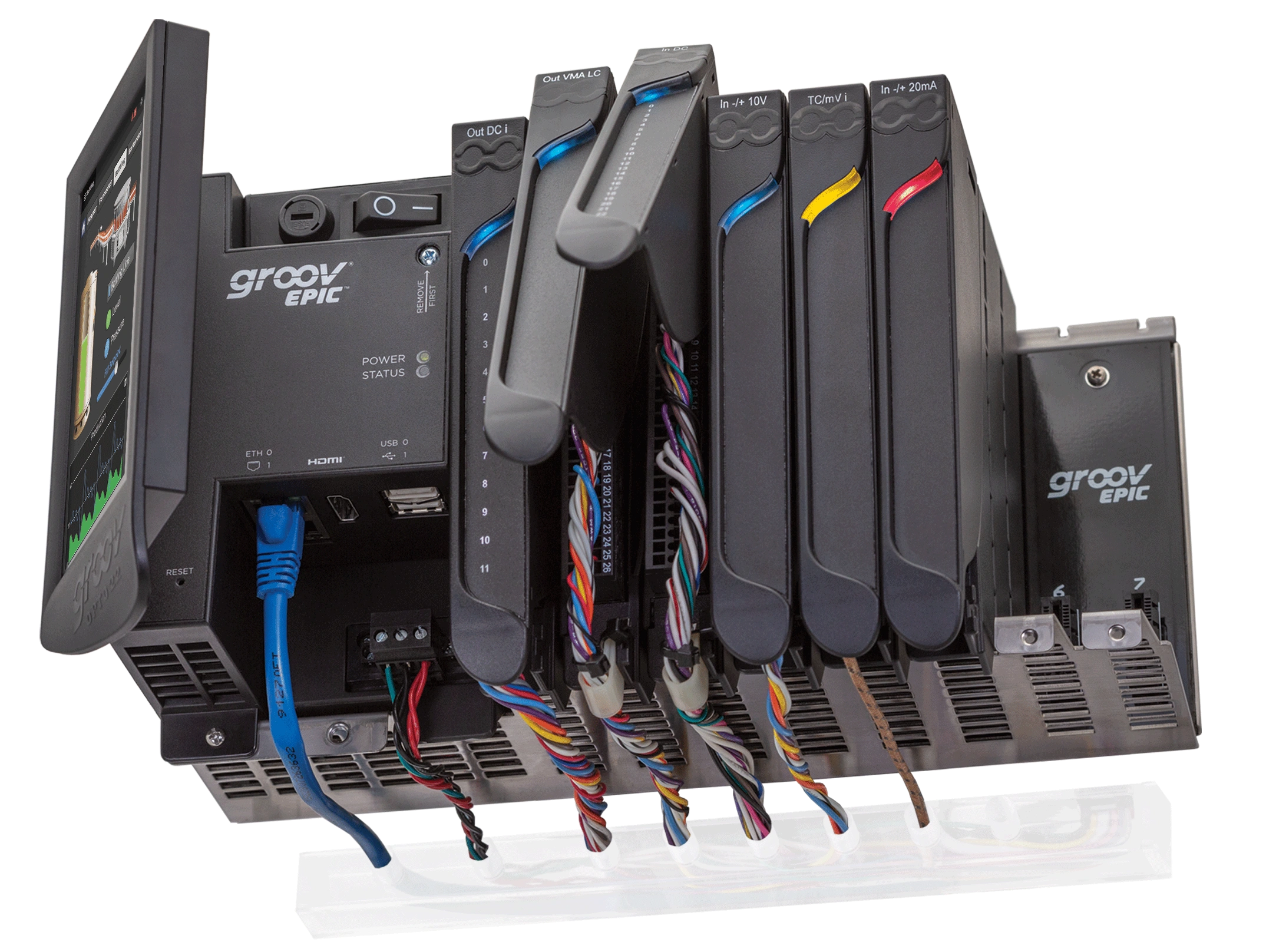 groov EPIC controller open rack